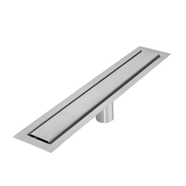 Delmar Series Mist Line Linear Drain 36" x 3-3/8" with Flange Edge