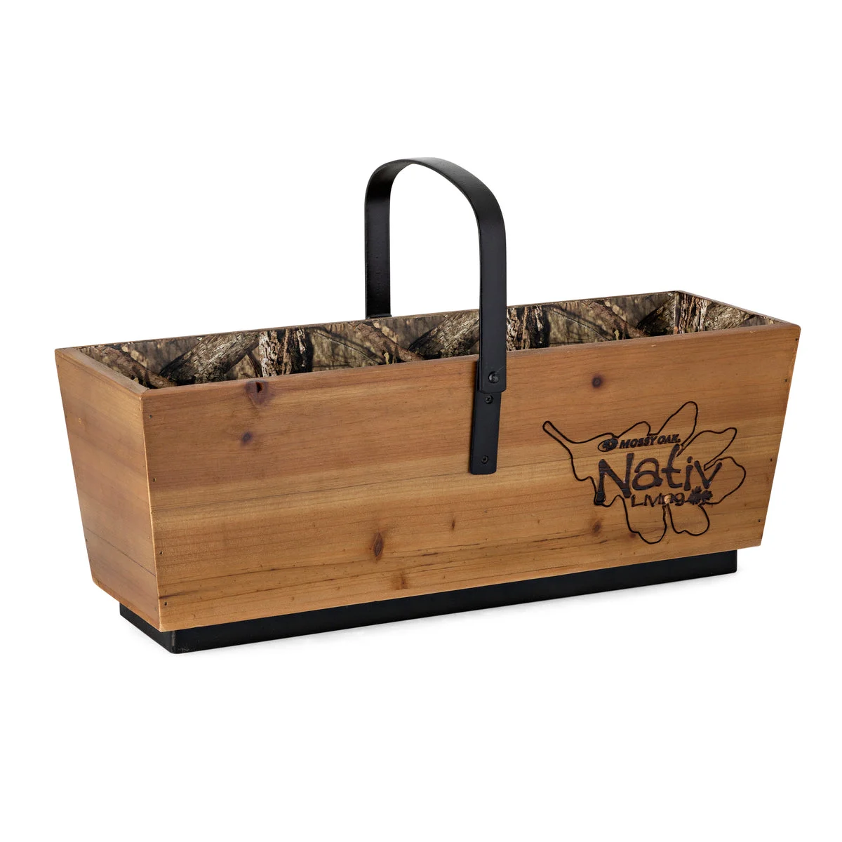 IMAX Worldwide Home Mossy Oak Wood & Camo Trough