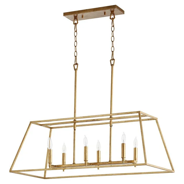 Gabriel Six-Light Island Chandelier - OPEN BOX