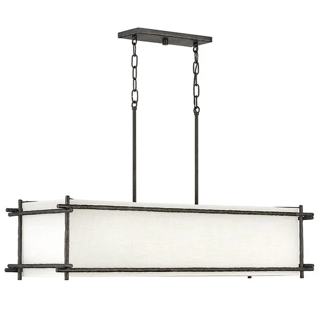 Tress Six-Light Linear Chandelier