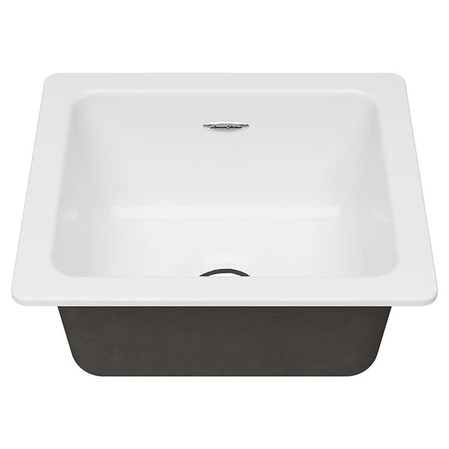 Delancey 18" x 16" Single Bowl Cast Iron Undermount Bar/Prep Sink - OPEN BOX