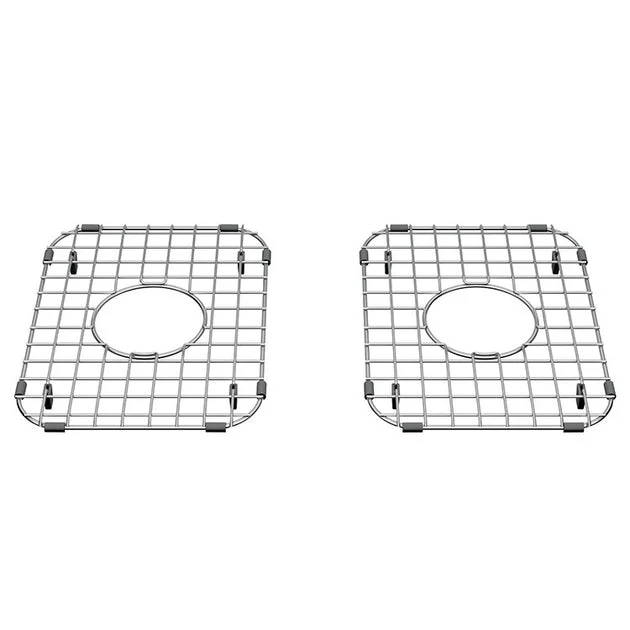 Delancey 14-3/8"W x 14-3/16"L Stainless Steel Sink Grids Set of 2