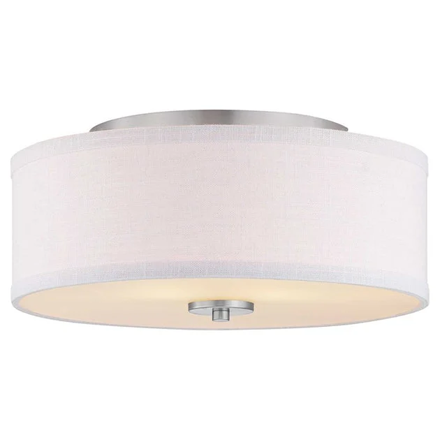 Inspire Two-Light Flush Mount Ceiling Fixture