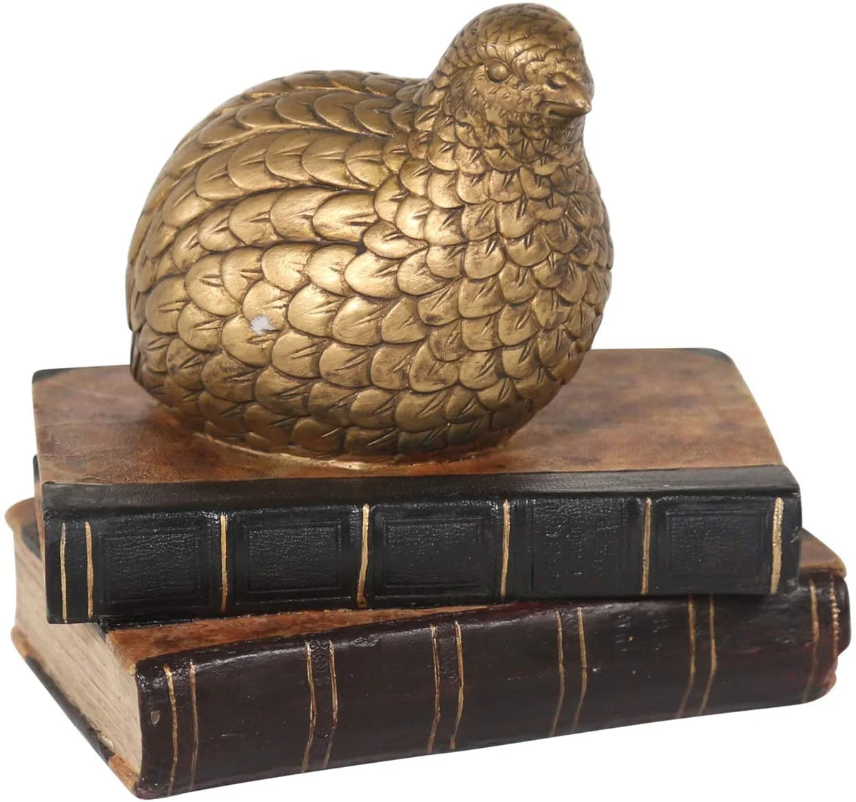 Sagebrook Home 11225DS 6.5" Ec, Resin Bird On Books Ds