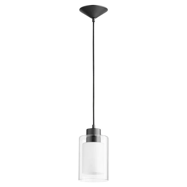Signature Single-Light Mini Pendant with Dual-Layer Shade