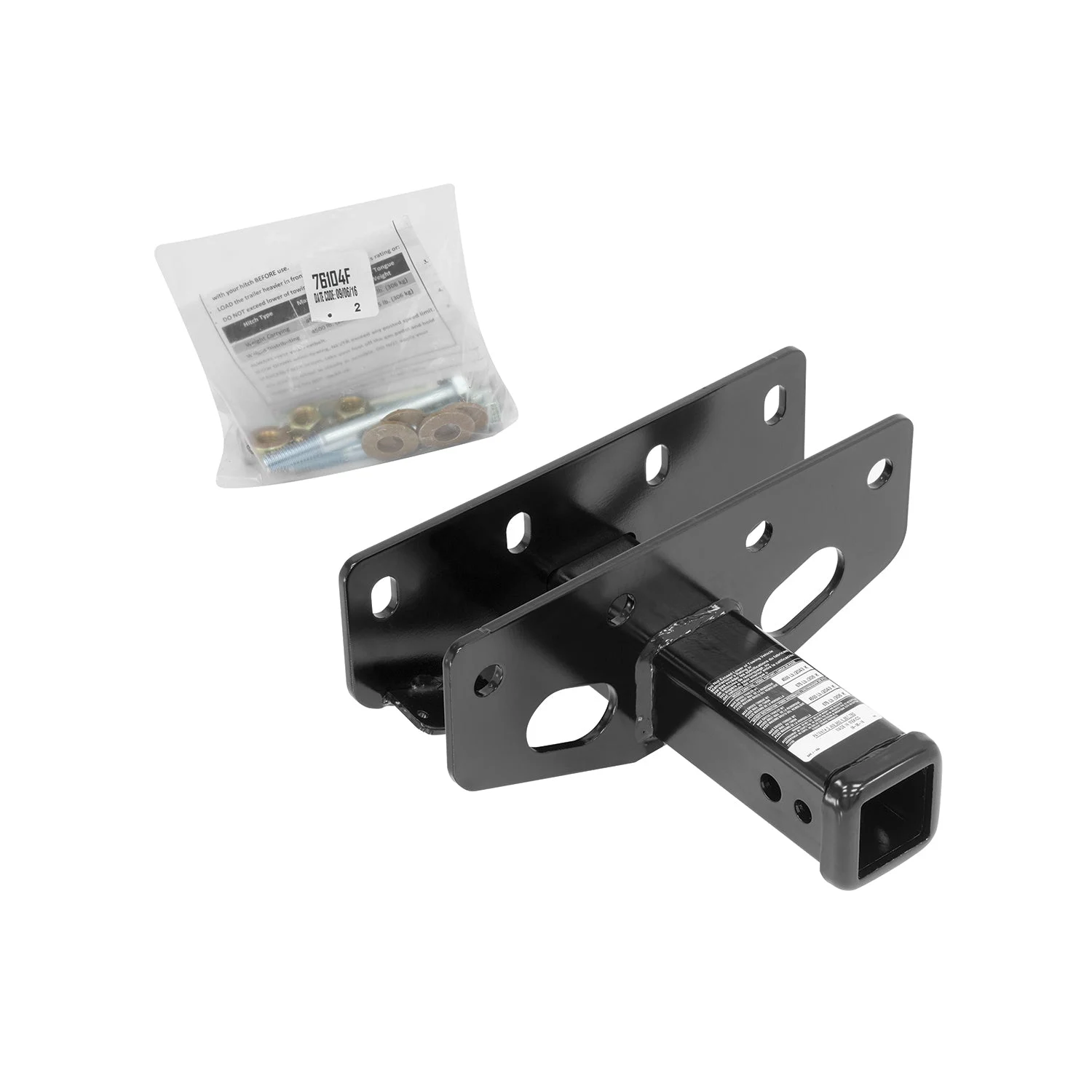 Draw-Tite 76104 Class III Max Frame Towing Hitch with 2 Inch Square Receiver