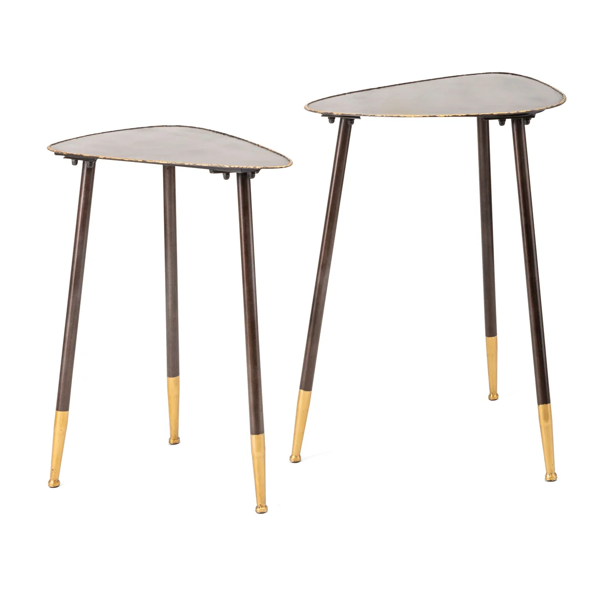 IMAX Worldwide Home Harris Metal Nesting Tables - Set of 2