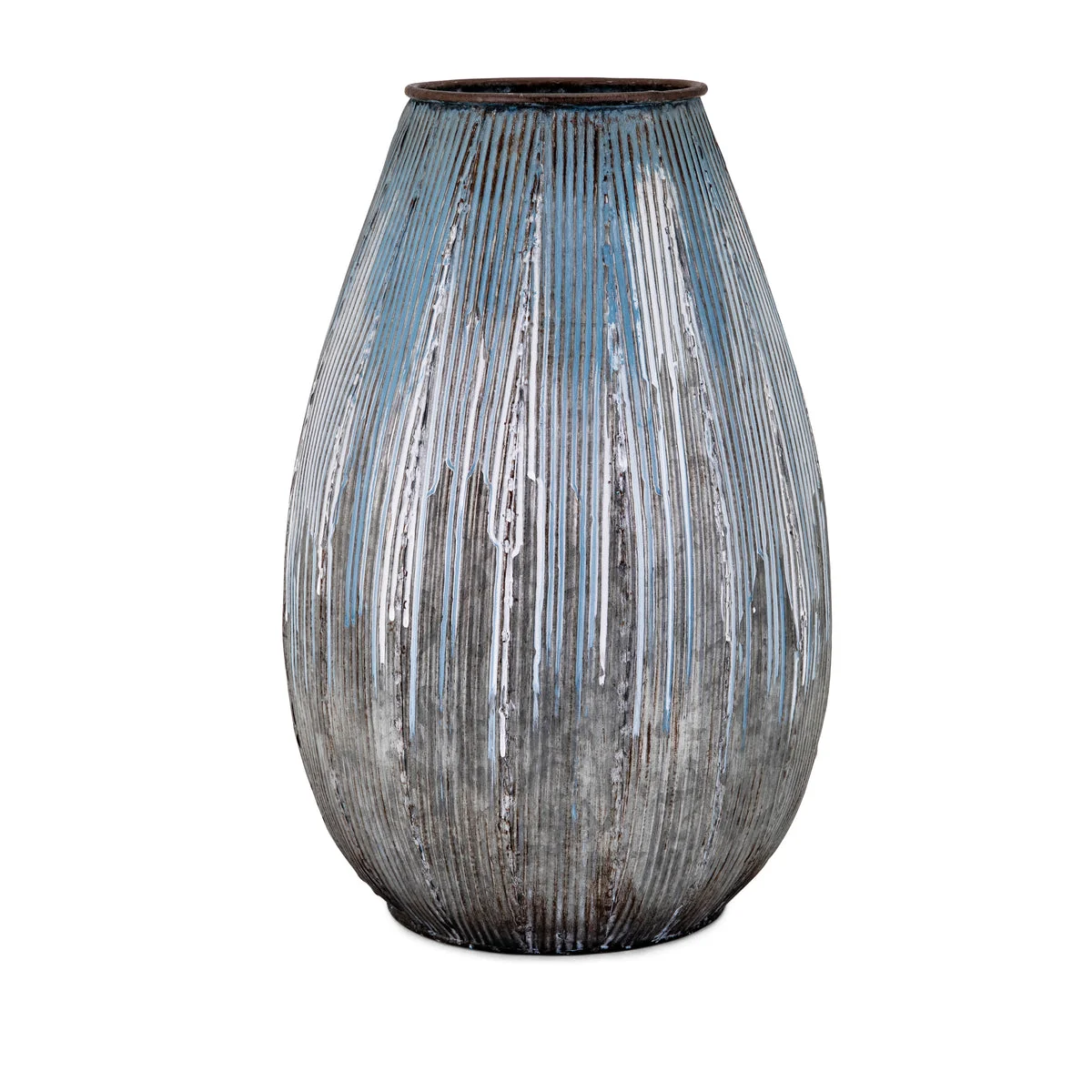 Imax Worldwide Home Robinson Large Metal Vase