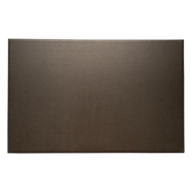 18" x 28" Leather Desk Pad - Coco Brown