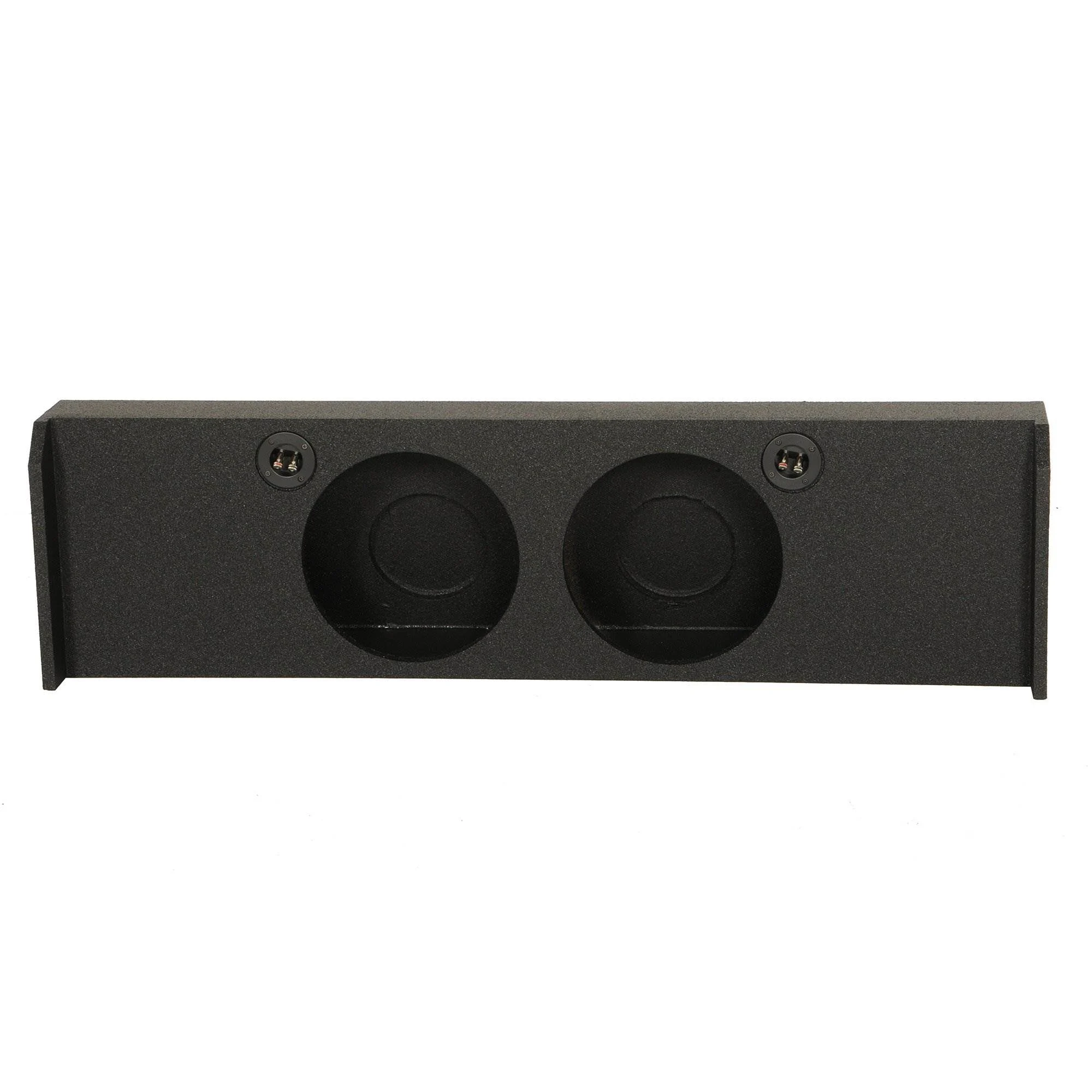 QPower Dual 10" Sub Box - Ford F150 SuperCrew 09-26, F250/F350 Super Duty 17-26