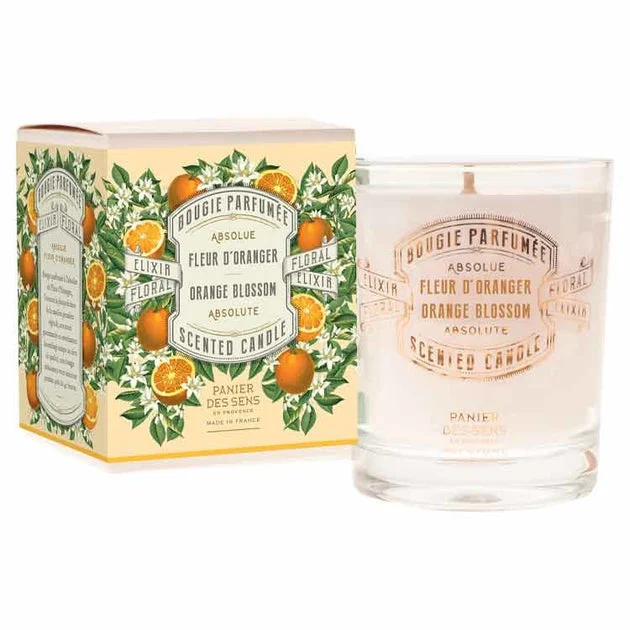 Orange Blossom Scented Candle