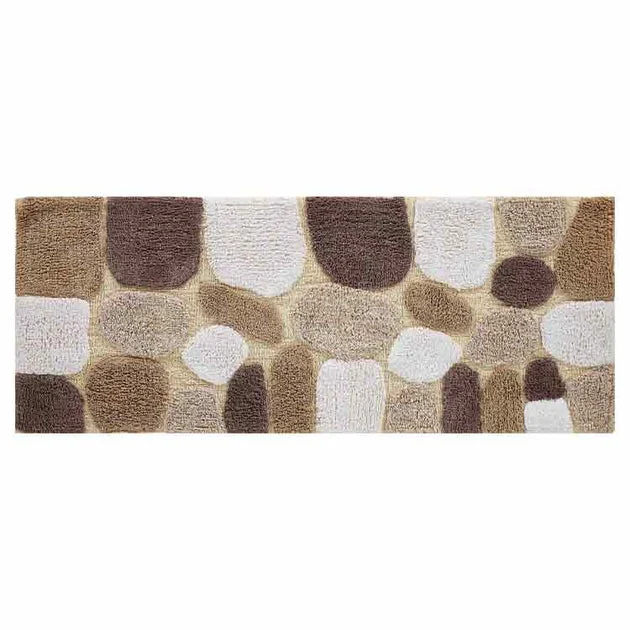 24" x 60" Pebbles Safari Bath Runner