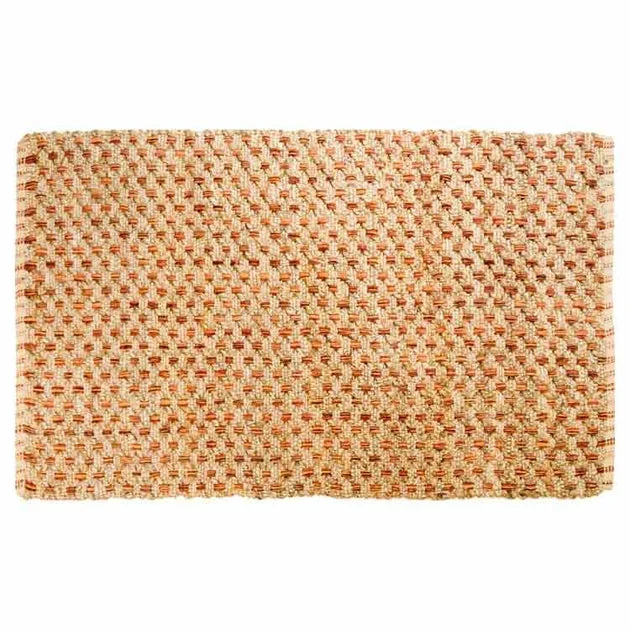 3' x 5' Criss-Cross Red Rug