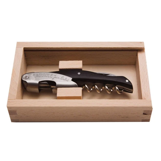 Jean Dubost Laguiole Wine Waiter with Dark Horn Handle