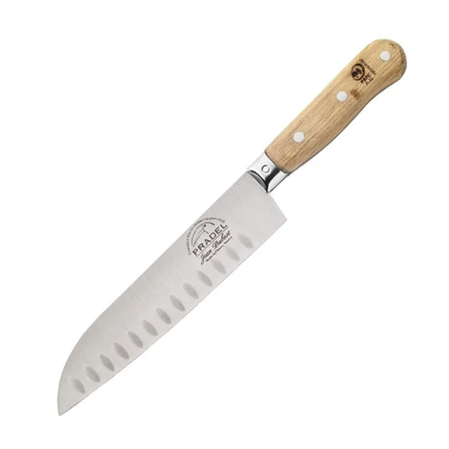 Pradel 1920 Santoku Knife with Oak Handle