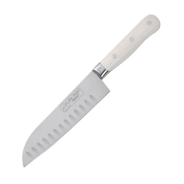 Pradel 1920 Santoku Knife with White Handle