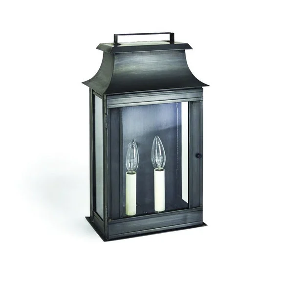 Concord Two-Light Outdoor Pagoda Wall Lantern