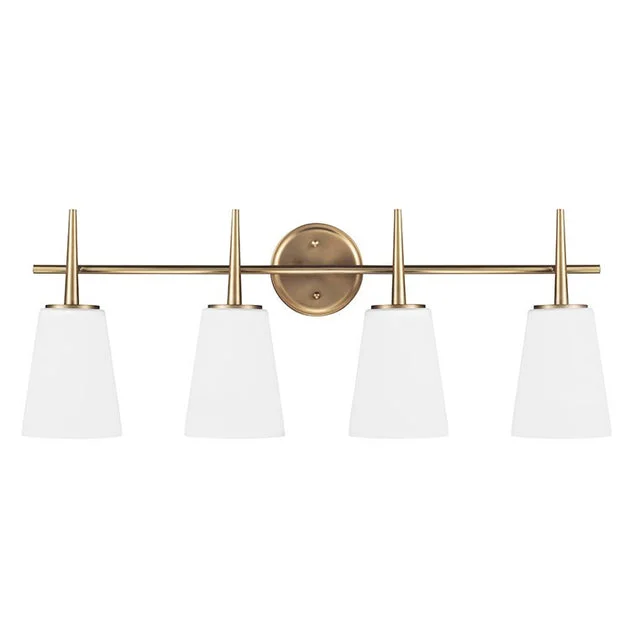 Driscoll Four-Light Bathroom Vanity Fixture
