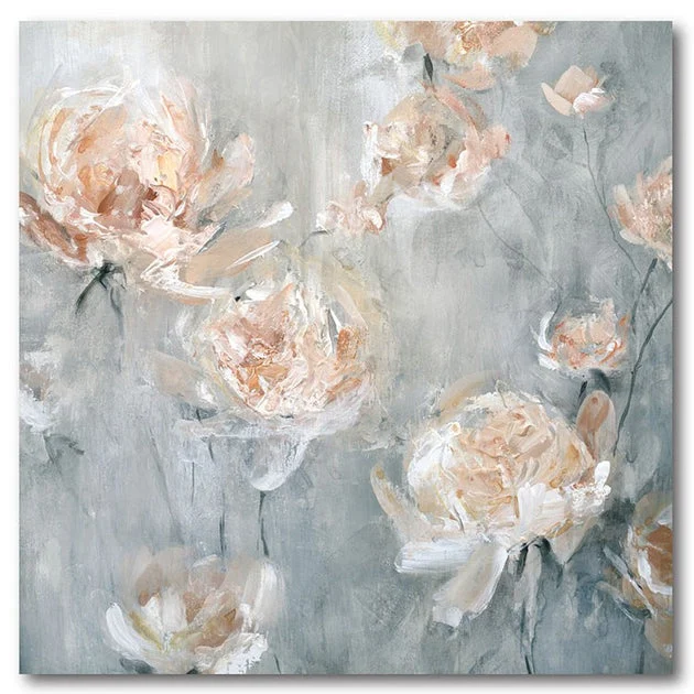 Rose Mist 30" x 30" Gallery-Wrapped Canvas Wall Art