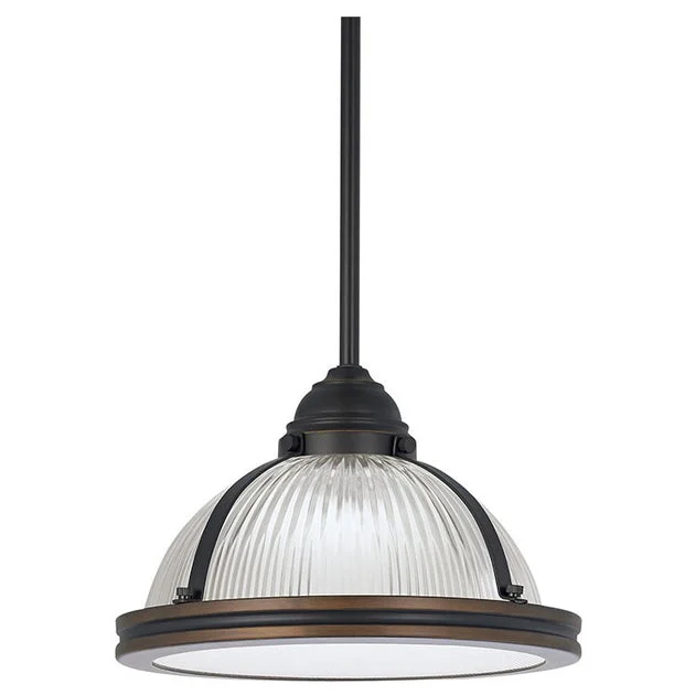 Pratt Street Prismatic Single-Light Pendant