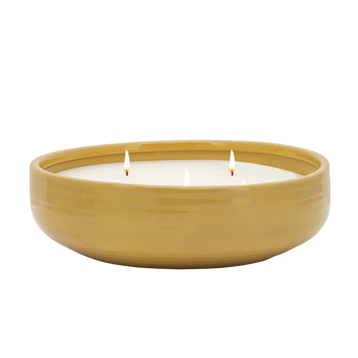 Sagebrook Home 12.5`` Bowl Candle By Liv & Skye, Flower Petals