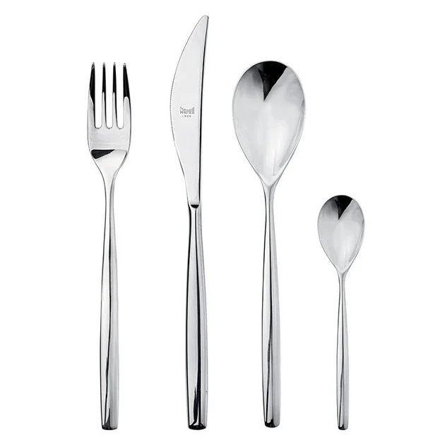 Stiria 24-Piece Stainless Steel Flatware Set