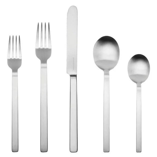 Stile 20-Piece Ice Stainless Steel Flatware Set