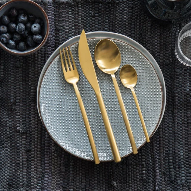 Due Two-Piece Ice Oro Salad Server Set