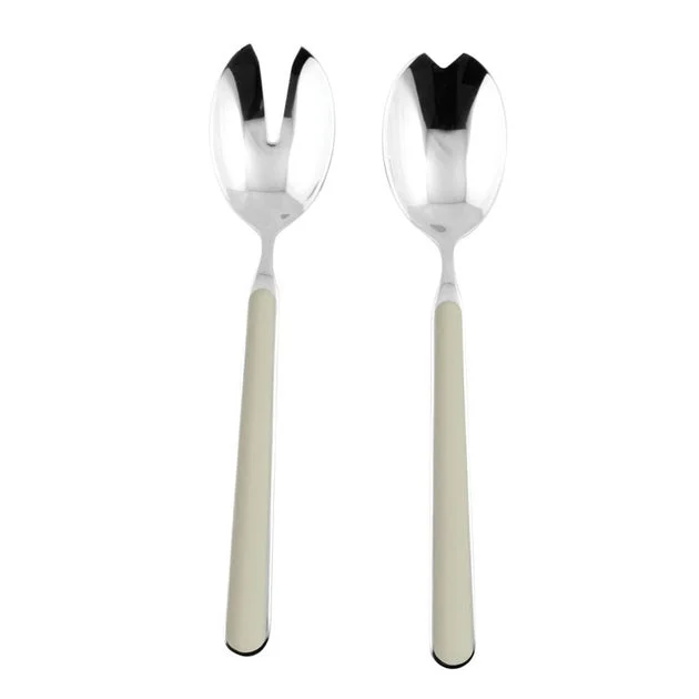 Fantasia Two-Piece Sage Salad Server Set