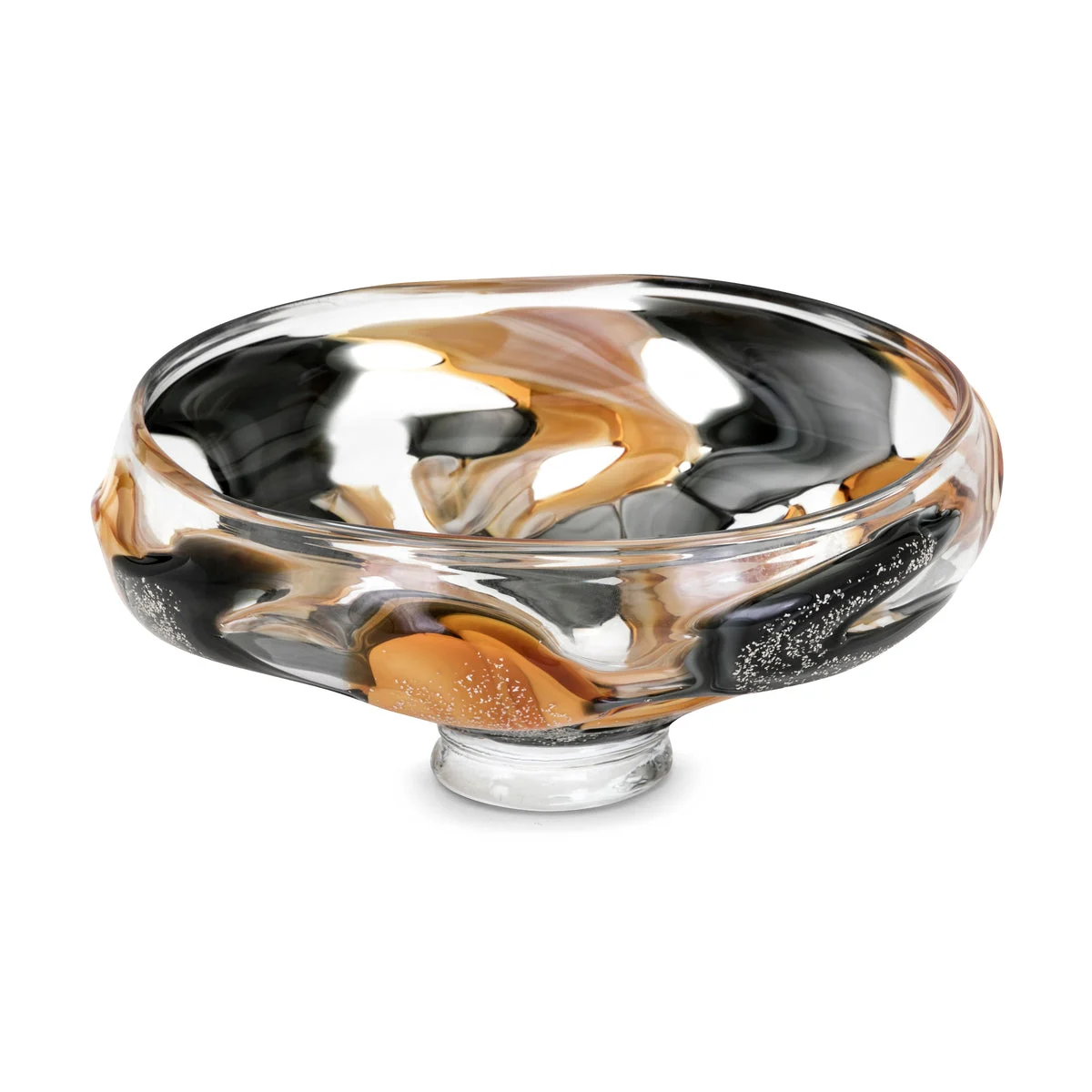 IMAX Worldwide Home Naydene Glass Bowl
