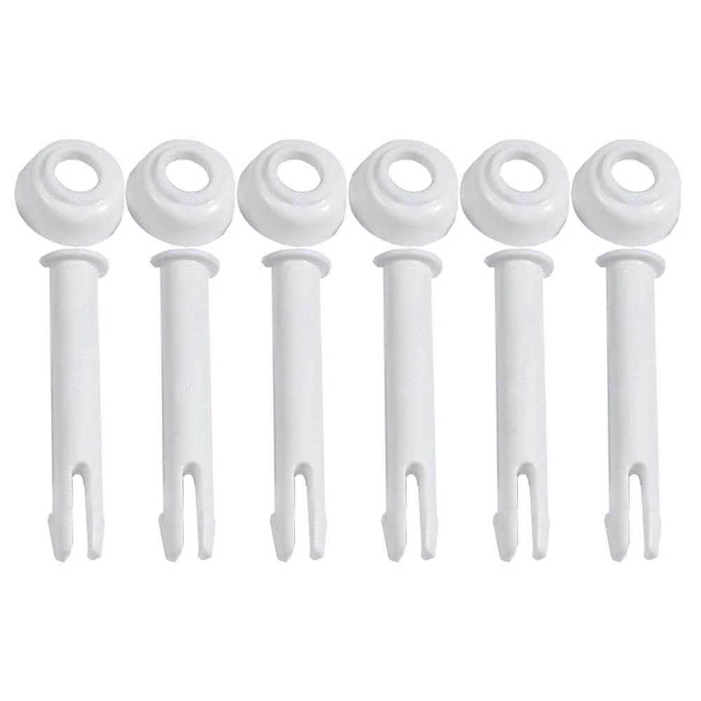 Intex Replacement Joint Pin & Seal for 13' - 24' Round Metal Frame Pools, 6 Pack