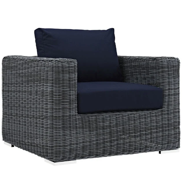 Summon Outdoor Patio Sunbrella Armchair