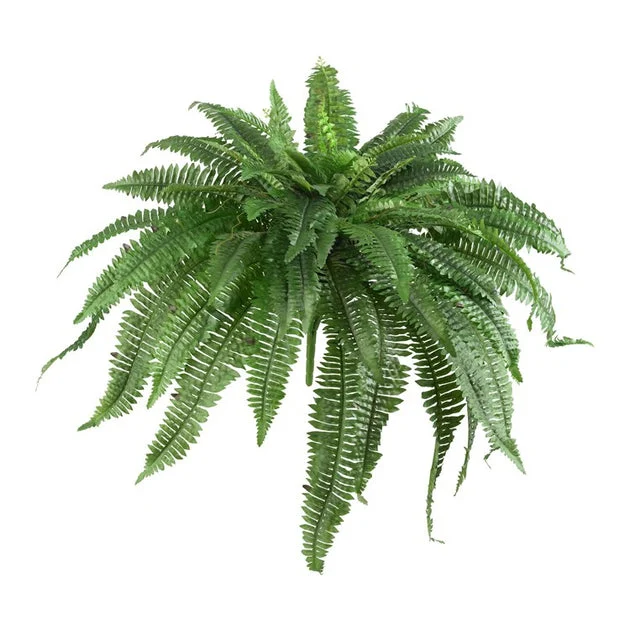 48" Faux Boston Ferns Set of 2