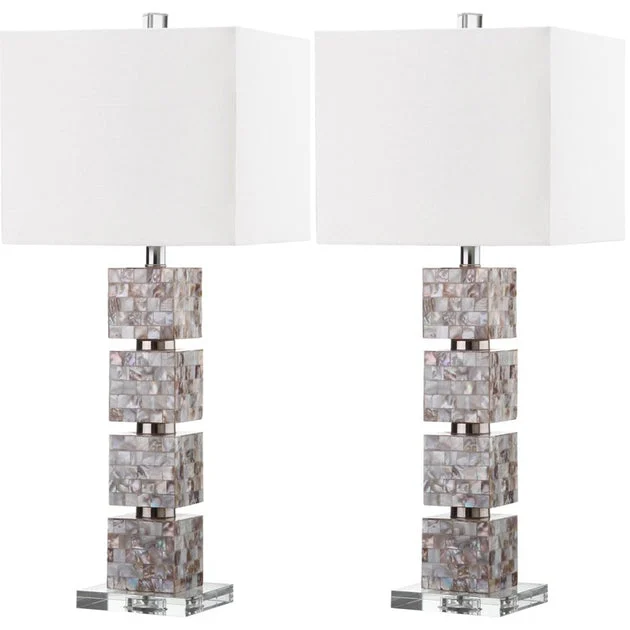 Rafferty Two-Light Table Lamps Set of 2 - Cream