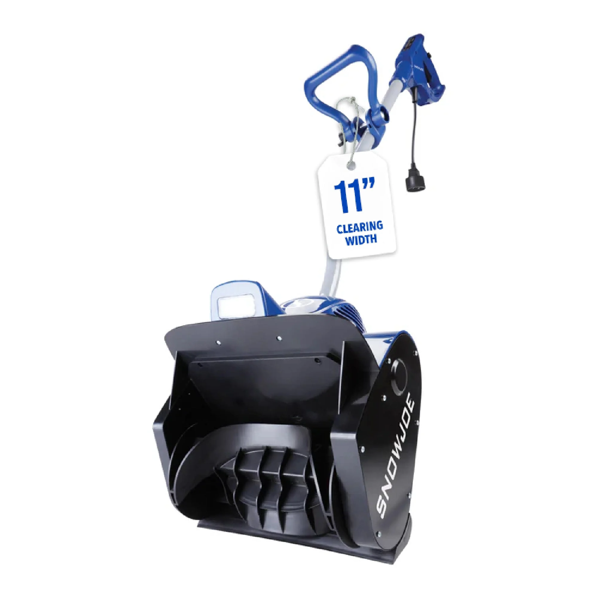 Snow Joe Corded Electric Snow Shovel, 10 Amp Powered Snow Thrower with Headlight and 11" Clearing Path for Decks, Steps, Patios and Sidewalks, 324E