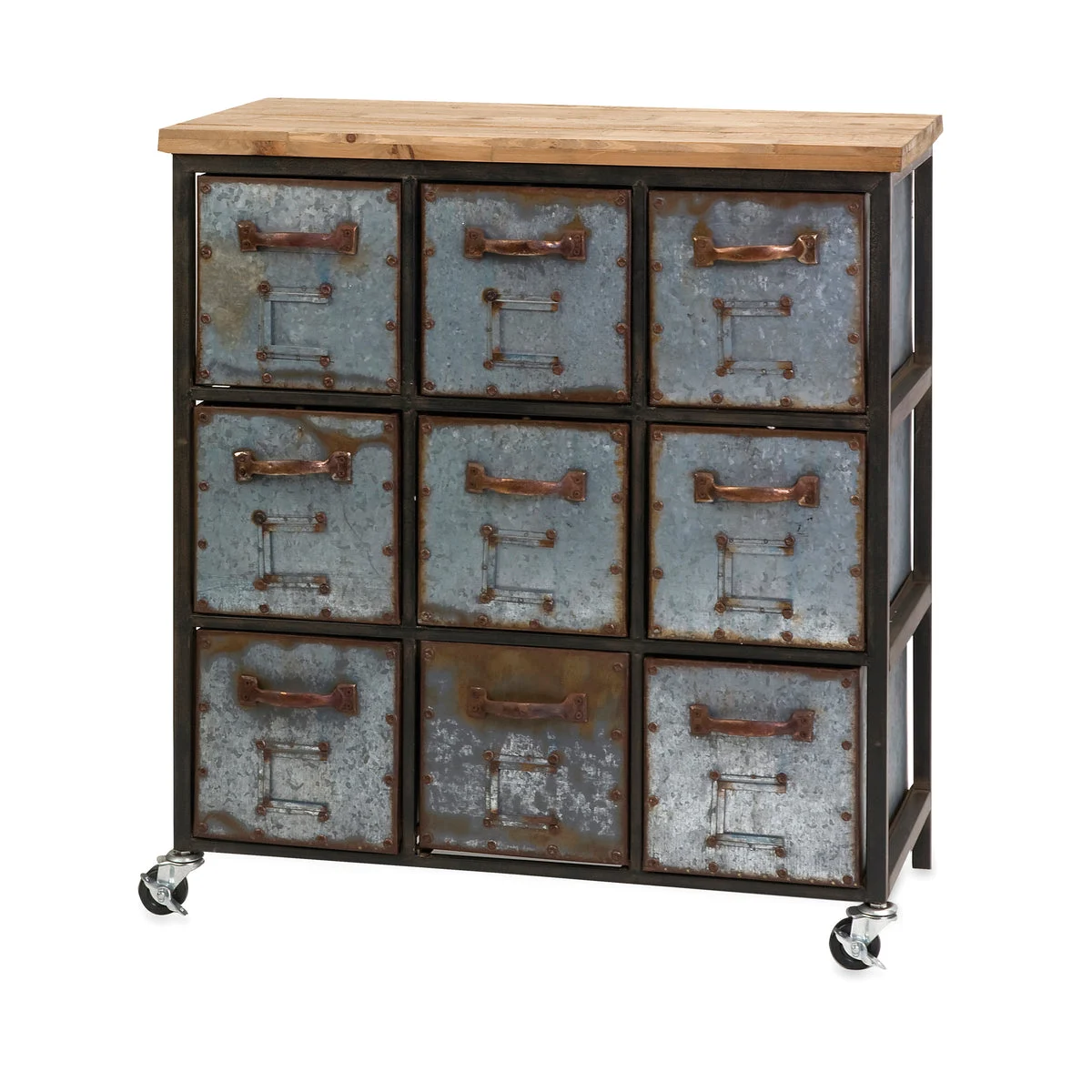 IMAX Worldwide Home Holloway 9-Drawer Cabinet