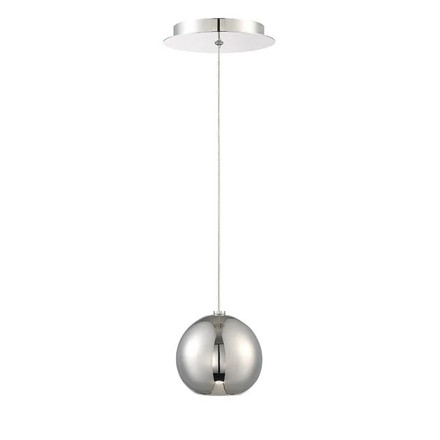Acid Single-Light LED Round Pendant with Canopy 3000K - OPEN BOX