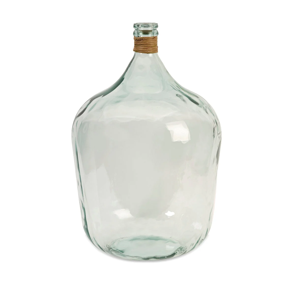 IMAX Worldwide Home Boccioni Large Recycled Glass Jug