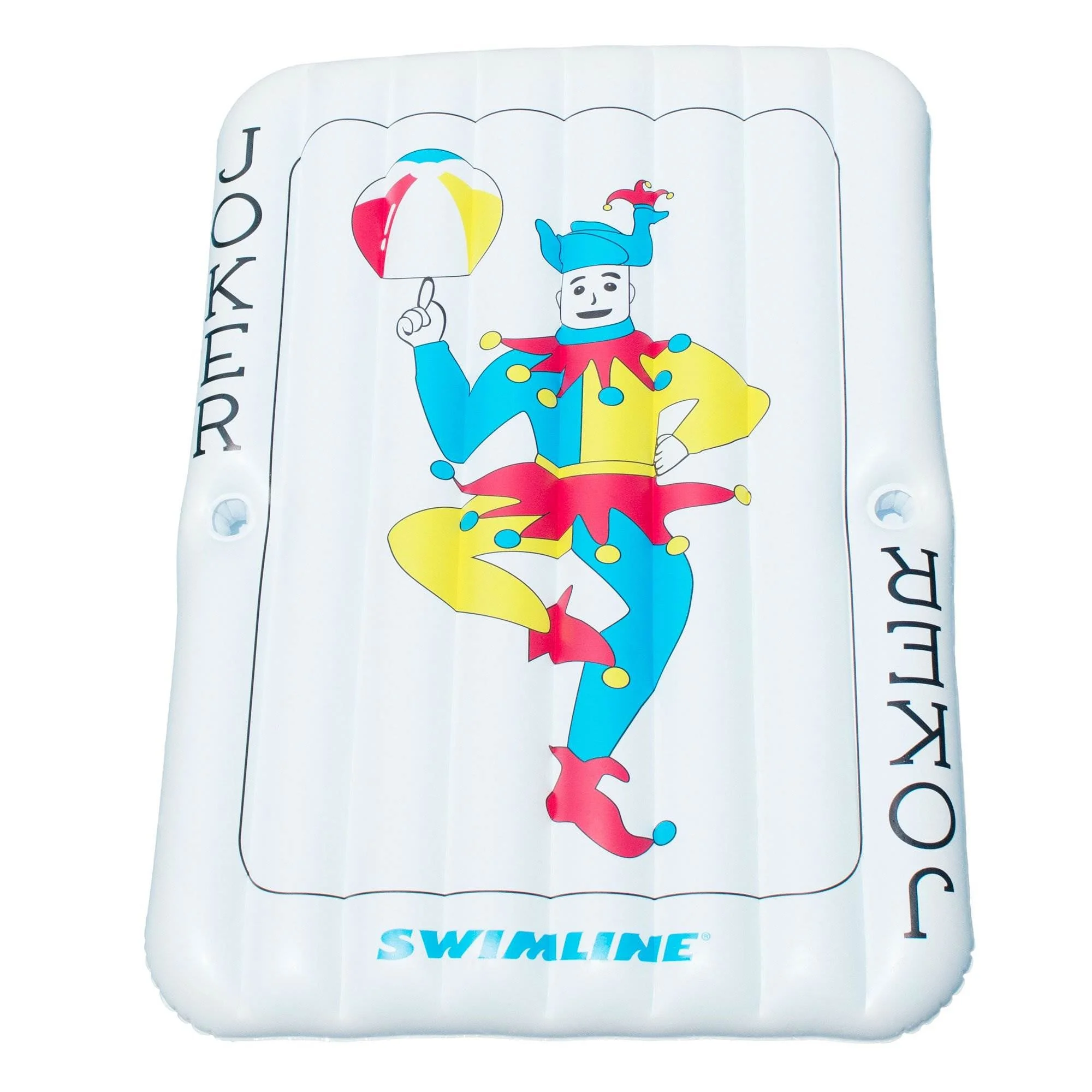 Swimline PoolJoker Playing Card Mattress Inflatable 2 Rider Swimming Pool Float