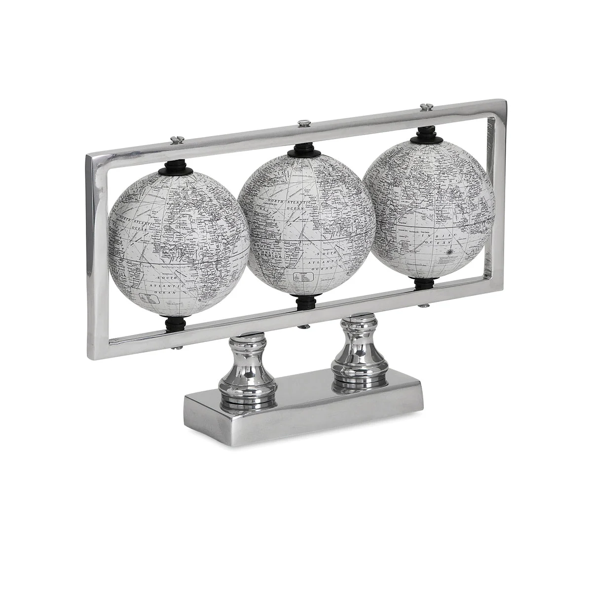 IMAX Worldwide Home Gomez White Globes