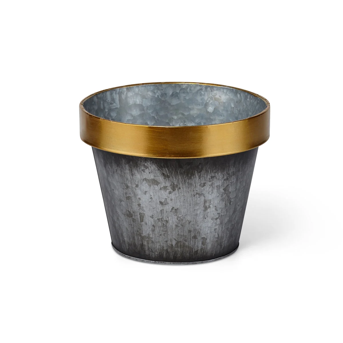 Imax Worldwide Home Yvonne Galvanized Planters - Set of 3