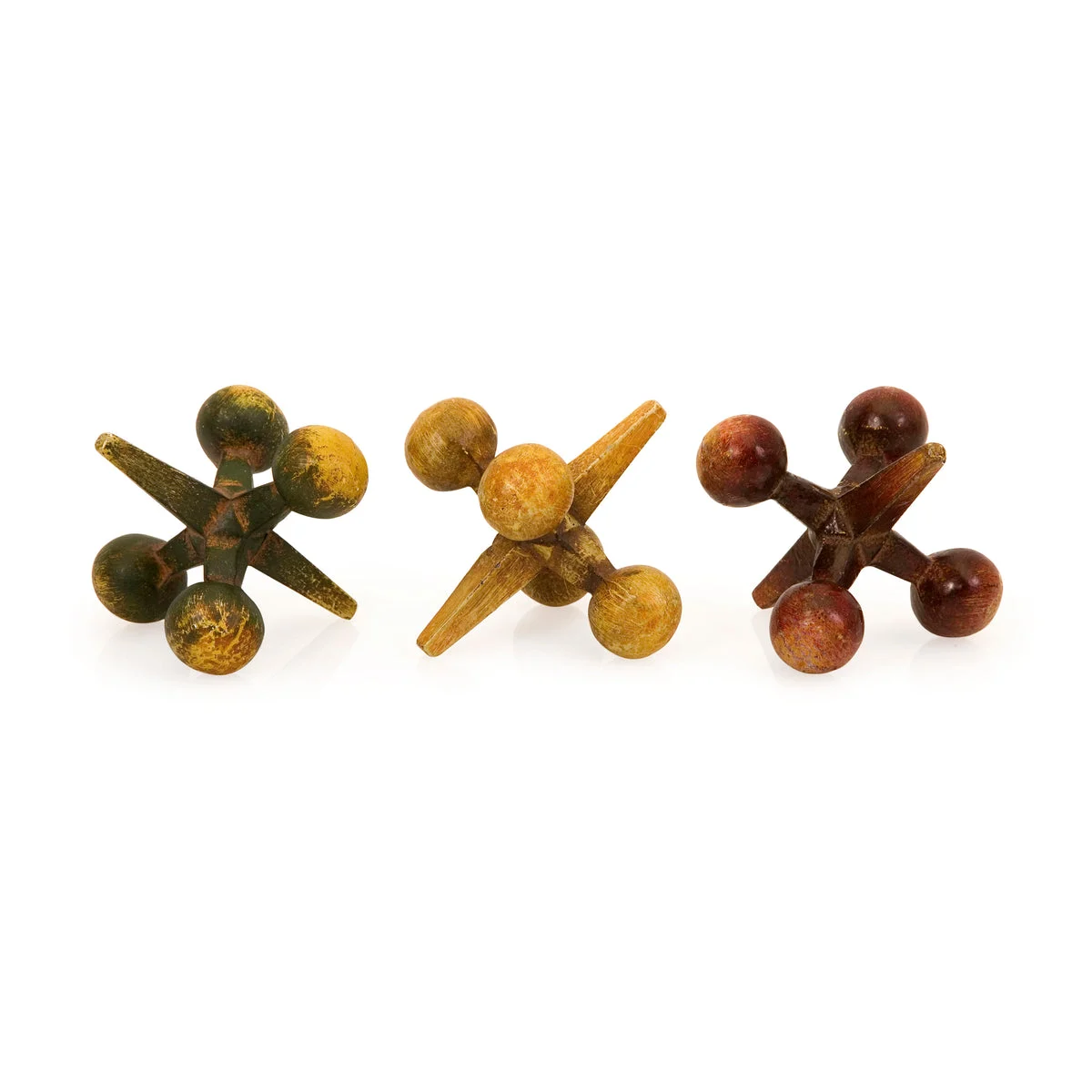 IMAX Worldwide Home Jack`s Cast Iron Jacks - Set of 3