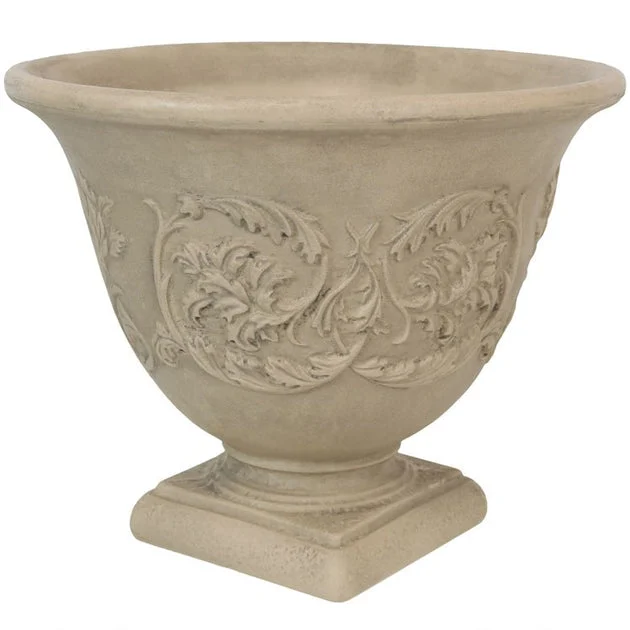 Darcy 16" Outdoor Flower Pot Planter - Beige