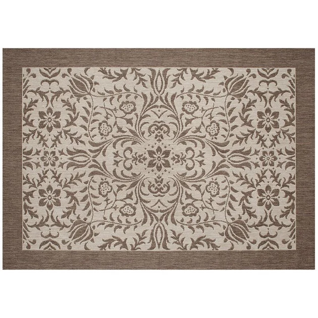 Florence 5'3" x 7'4" Outdoor Rug - Mocha