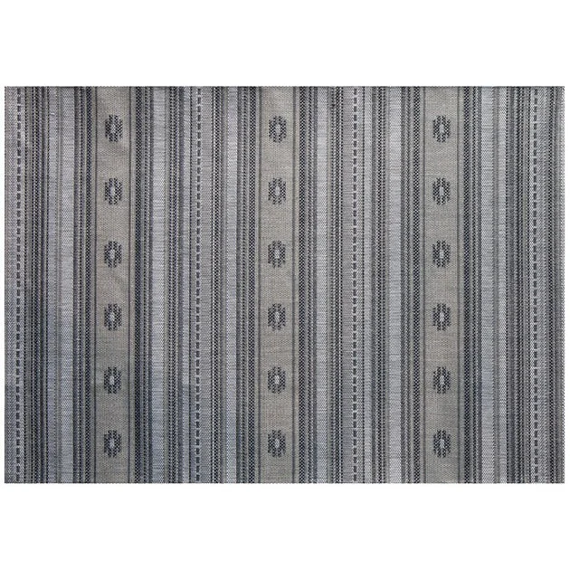 Silverton 5'3" x 7'4" Outdoor Rug - Slate