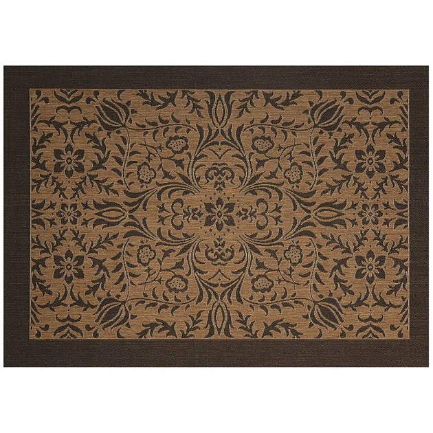 Florence 7'10" x 10' Outdoor Rug - Chestnut