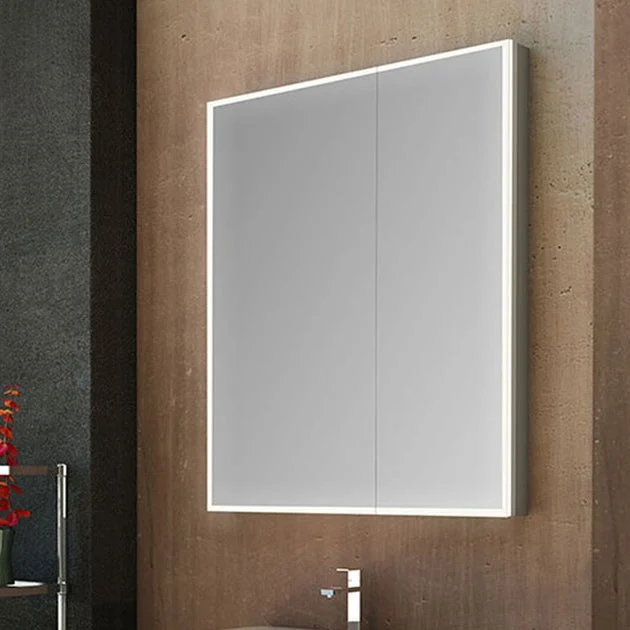 Halo Bi-View 30" x 36" LED Lighted Recessed/Wall-Mount Medicine Cabinet