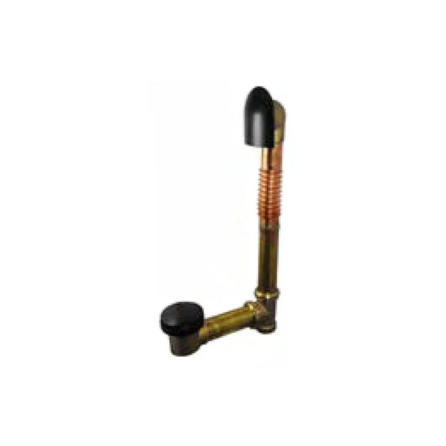 Brass Slide-on Bathtub Drain Assembly with Overflow and Tub Drain