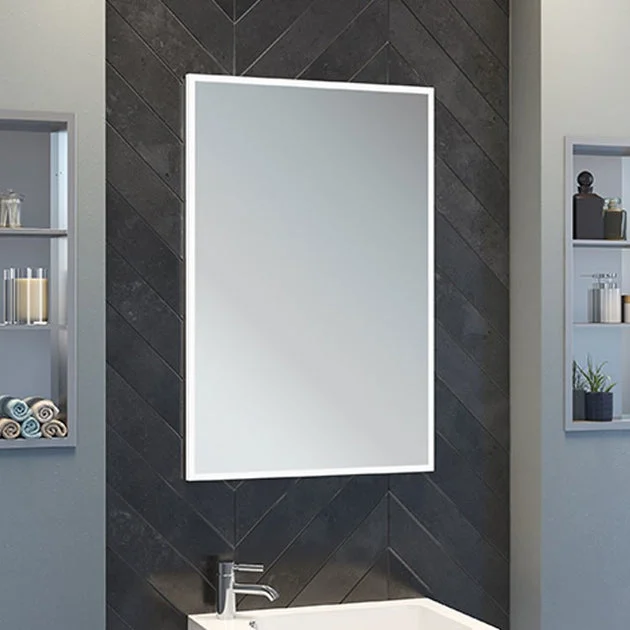 Halo Single-View 19" x 30" LED Lighted Recessed/Wall-Mount Medicine Cabinet