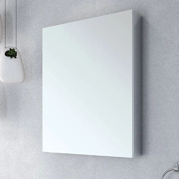 Luna Single-View Flat Edge 24" x 36" Recessed/Wall-Mount Medicine Cabinet